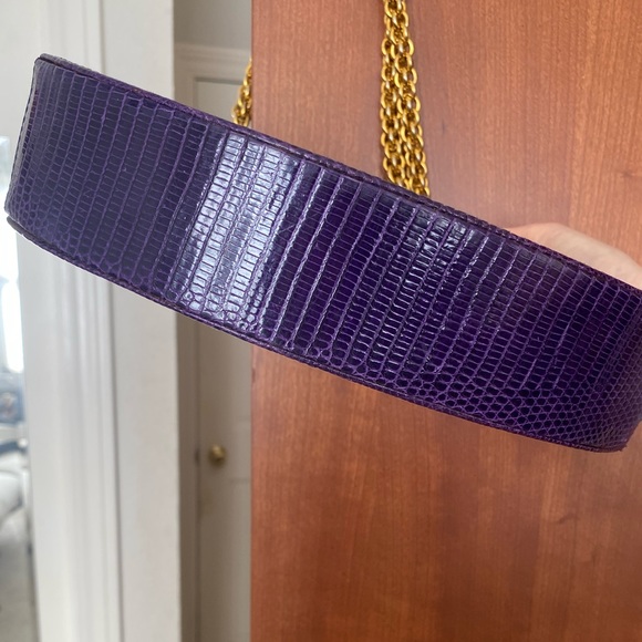 Paloma Picasso Crocodile Shoulder Bag- Excellent Rare Vintage - Picture 7 of 13